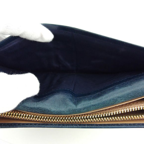 PRADA wallet logo leather Auth used T18209 - Picture 4 of 8